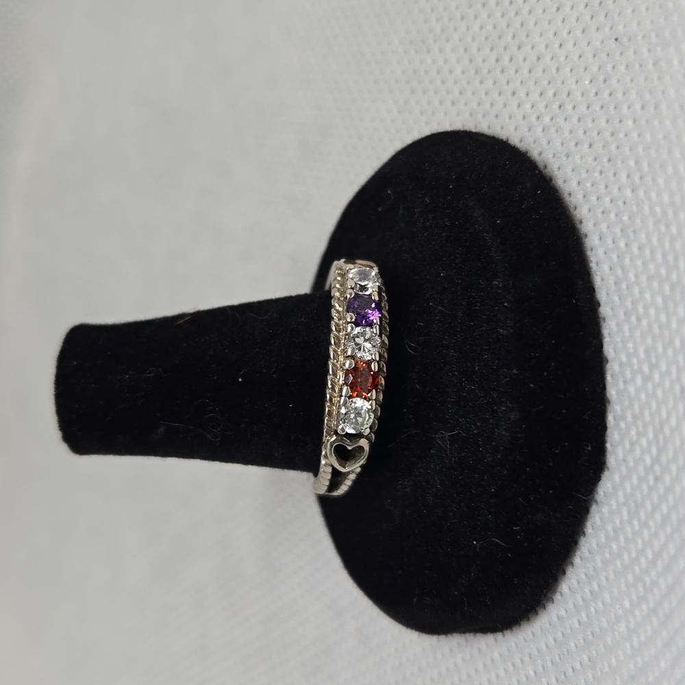 Vintage Sterling Silver Ring Sz 8.5